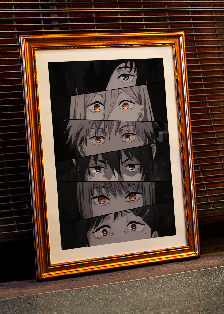 Chainsaw Man Anime Eyes