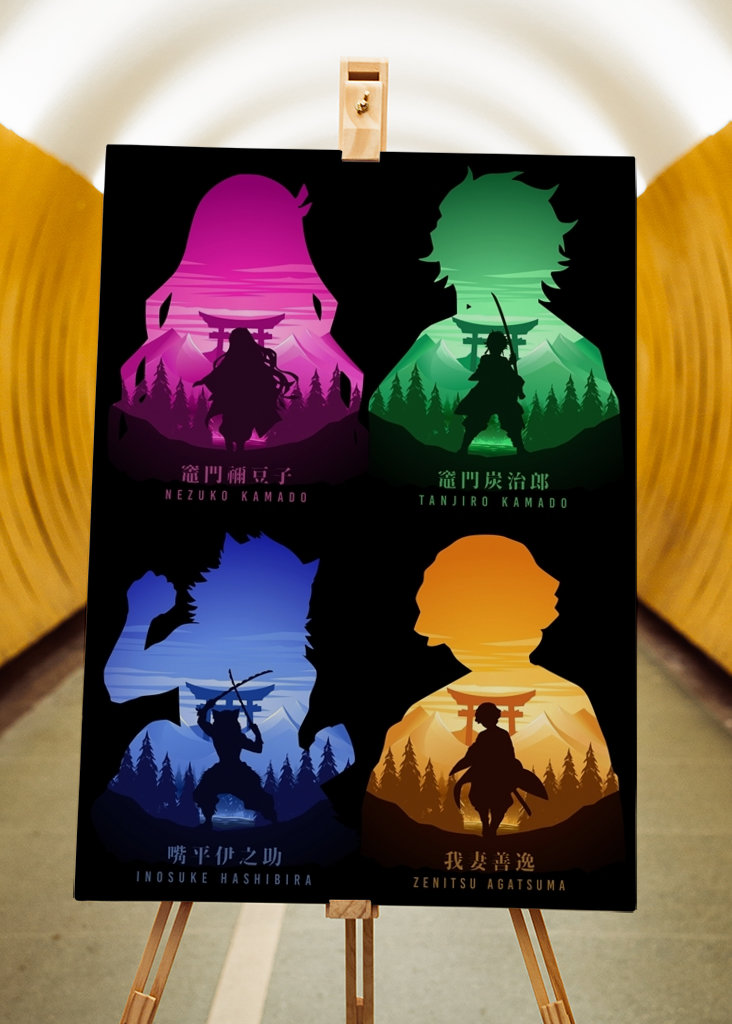 Tanjiro Nezuko Zenitsu Inosuke