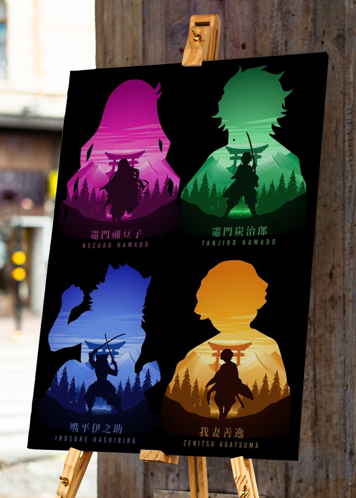 Tanjiro Nezuko Zenitsu Inosuke