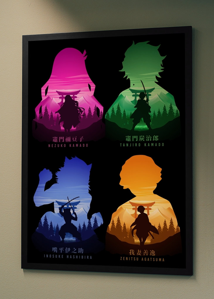 Tanjiro Nezuko Zenitsu Inosuke