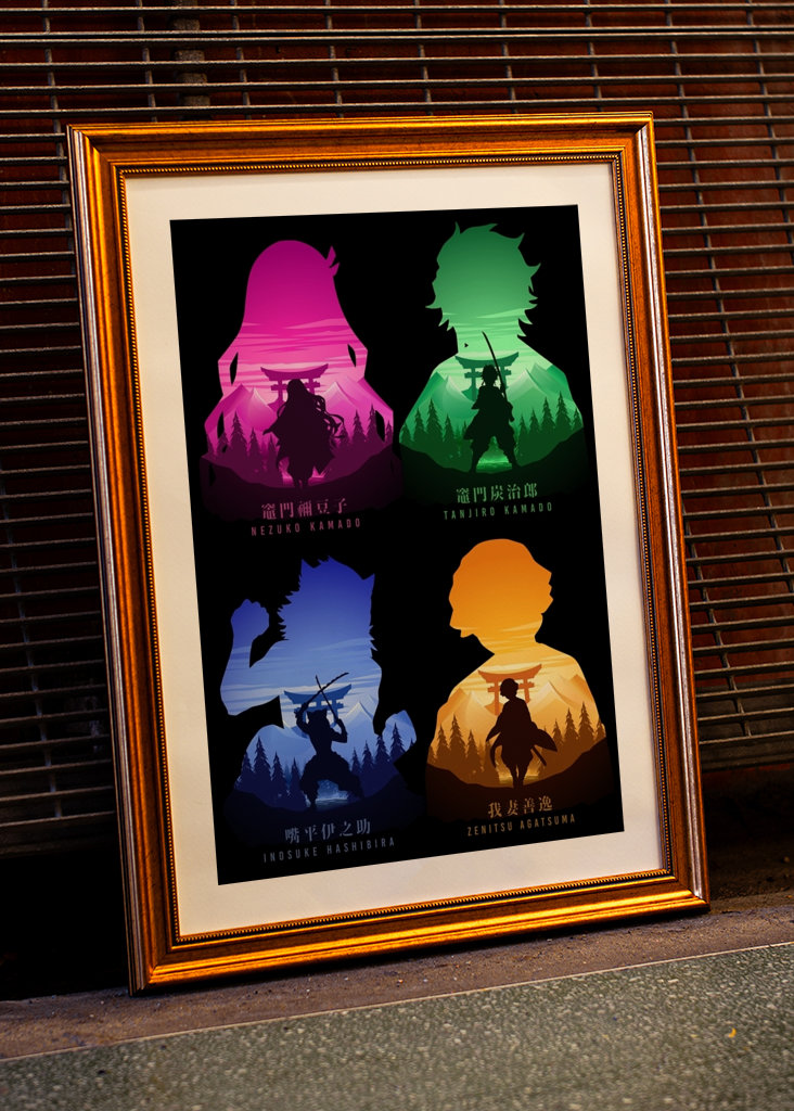 Tanjiro Nezuko Zenitsu Inosuke