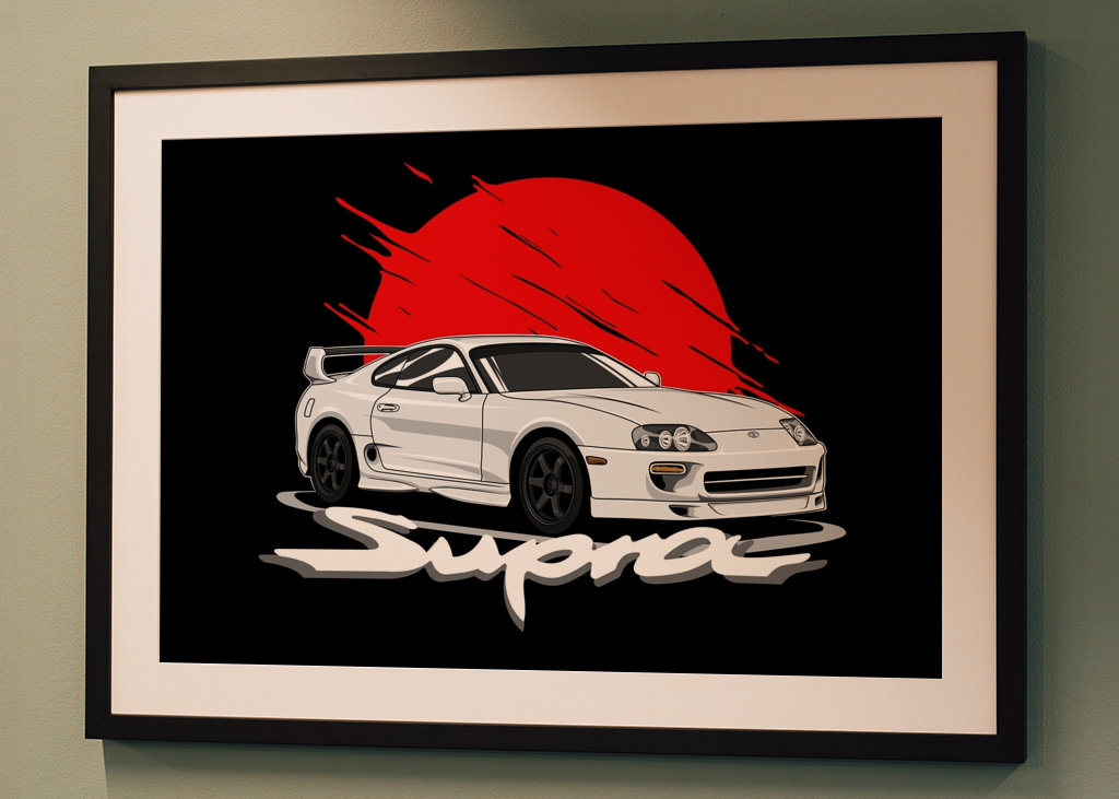 Toyota Supra MK IV Moon 