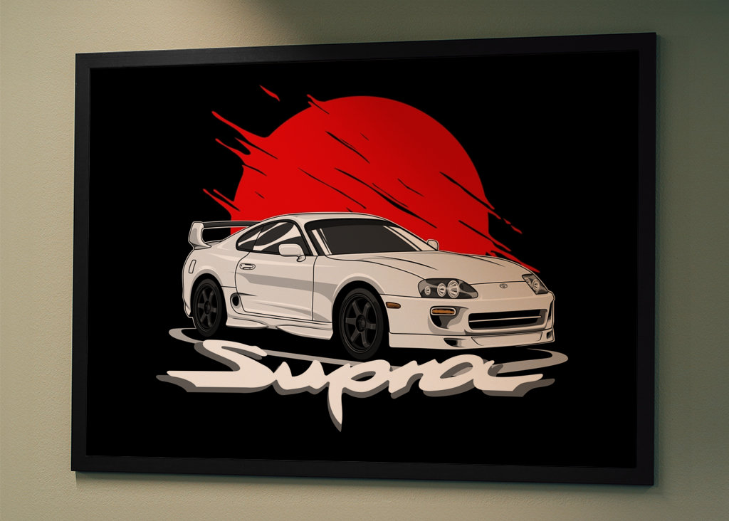 Toyota Supra MK IV Moon 