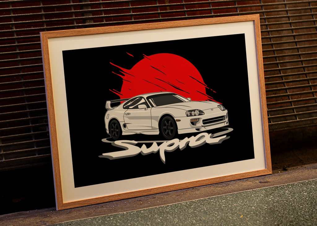 Toyota Supra MK IV Moon 