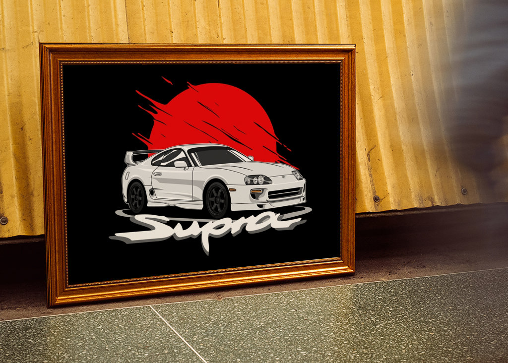 Toyota Supra MK IV Moon 