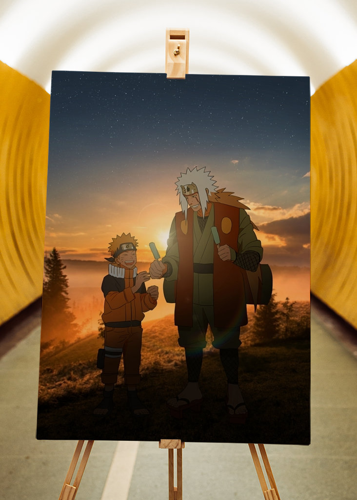 Jiraiya Naruto Ice Cream