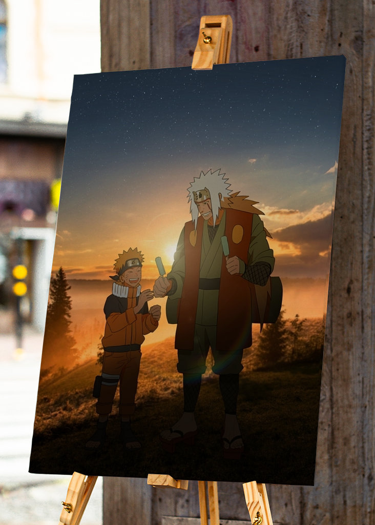 Jiraiya Naruto Ice Cream