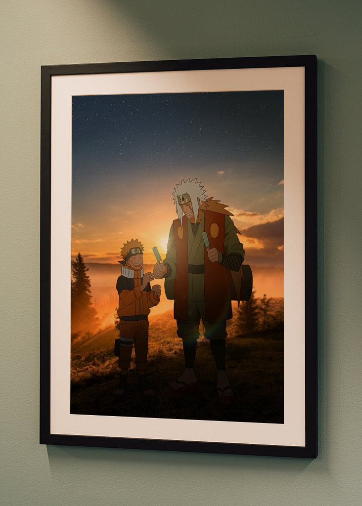 Jiraiya Naruto Ice Cream