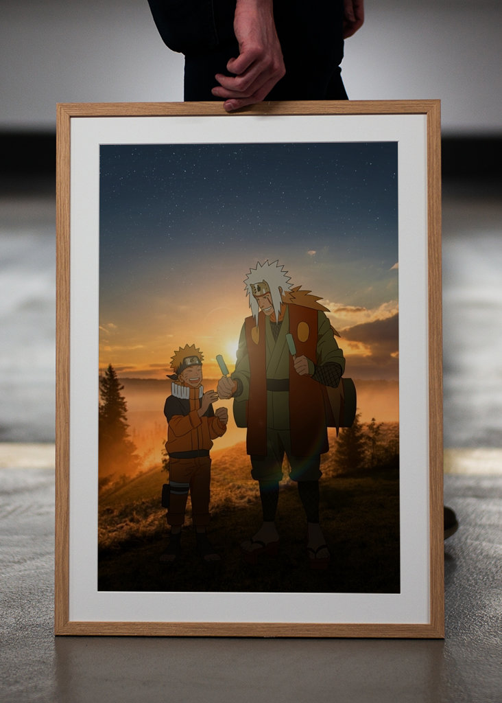 Jiraiya Naruto Ice Cream