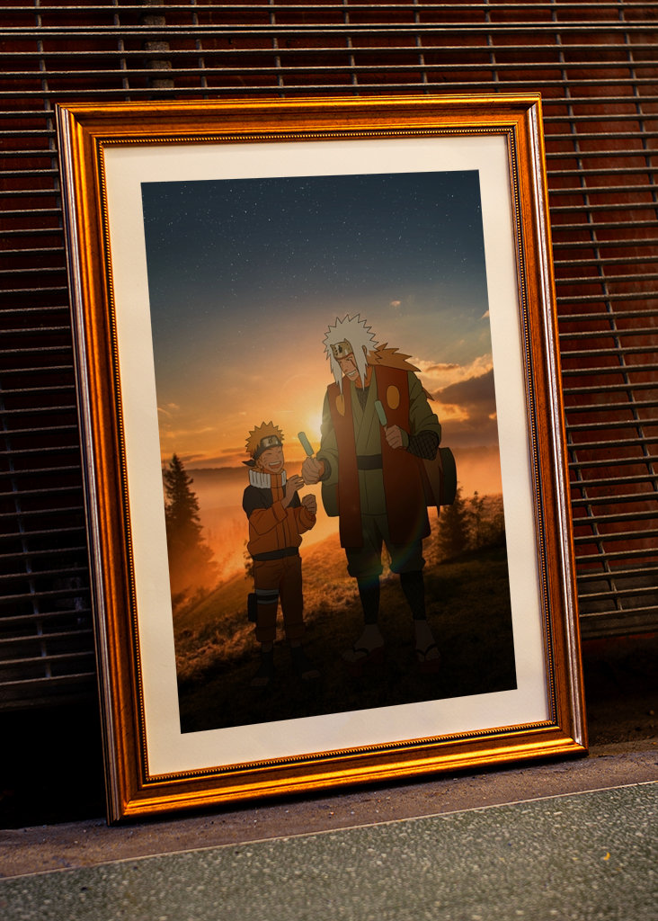 Jiraiya Naruto Ice Cream