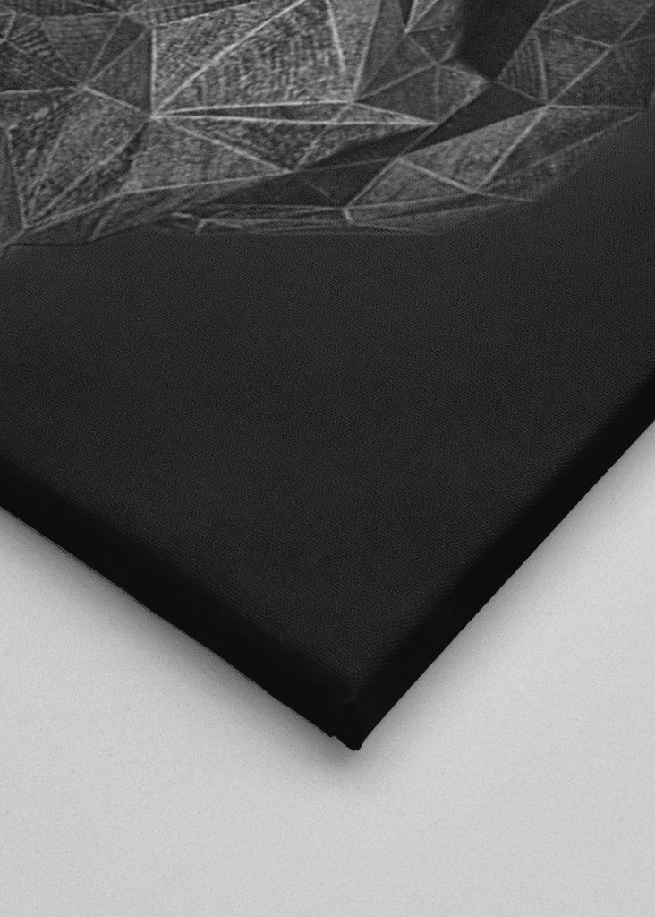 Ausgefallene Skulptur eines Mannes mit einem