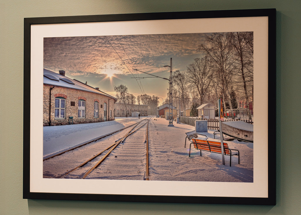 Zima na Železničním učilišti