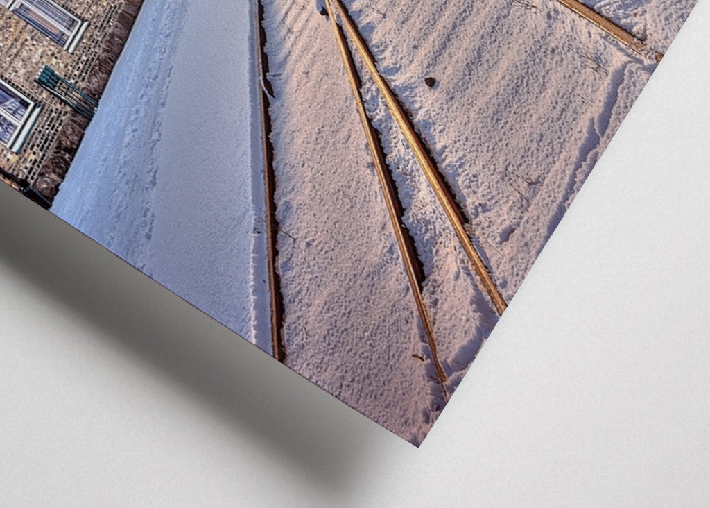 Zima na Železničním učilišti