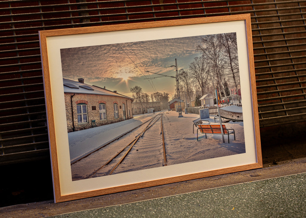 Zima na Železničním učilišti