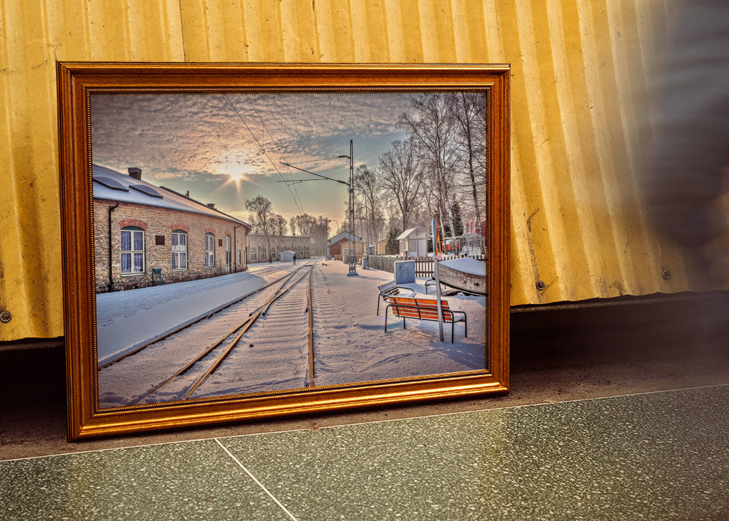 Zima na Železničním učilišti