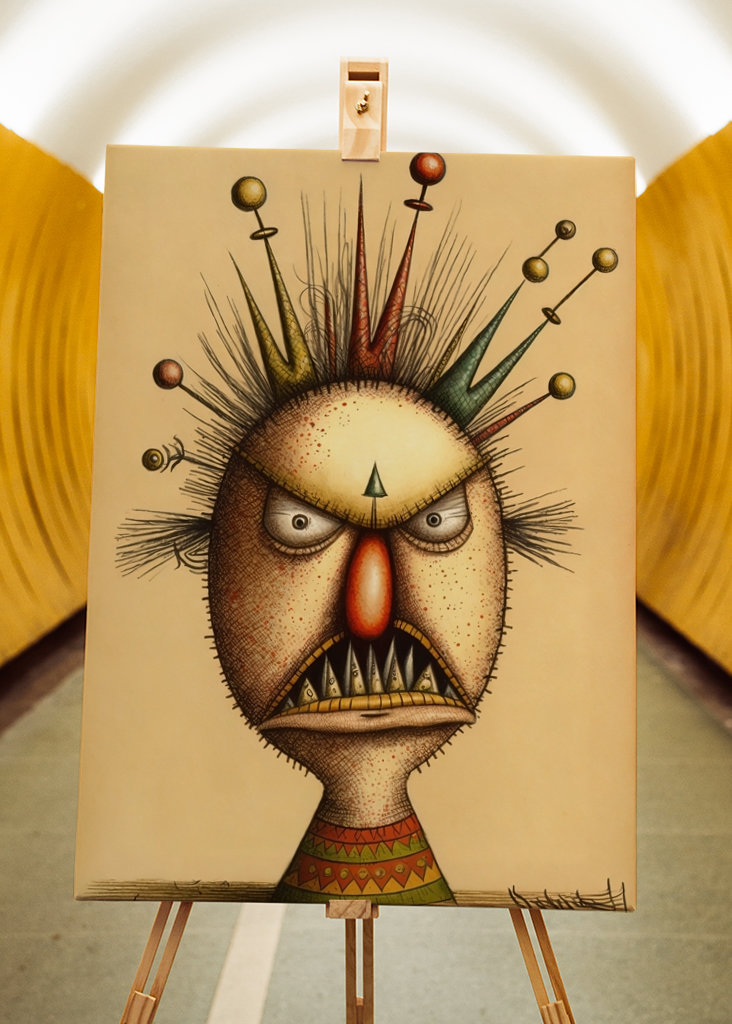 Codex Wütende Karikatur 9