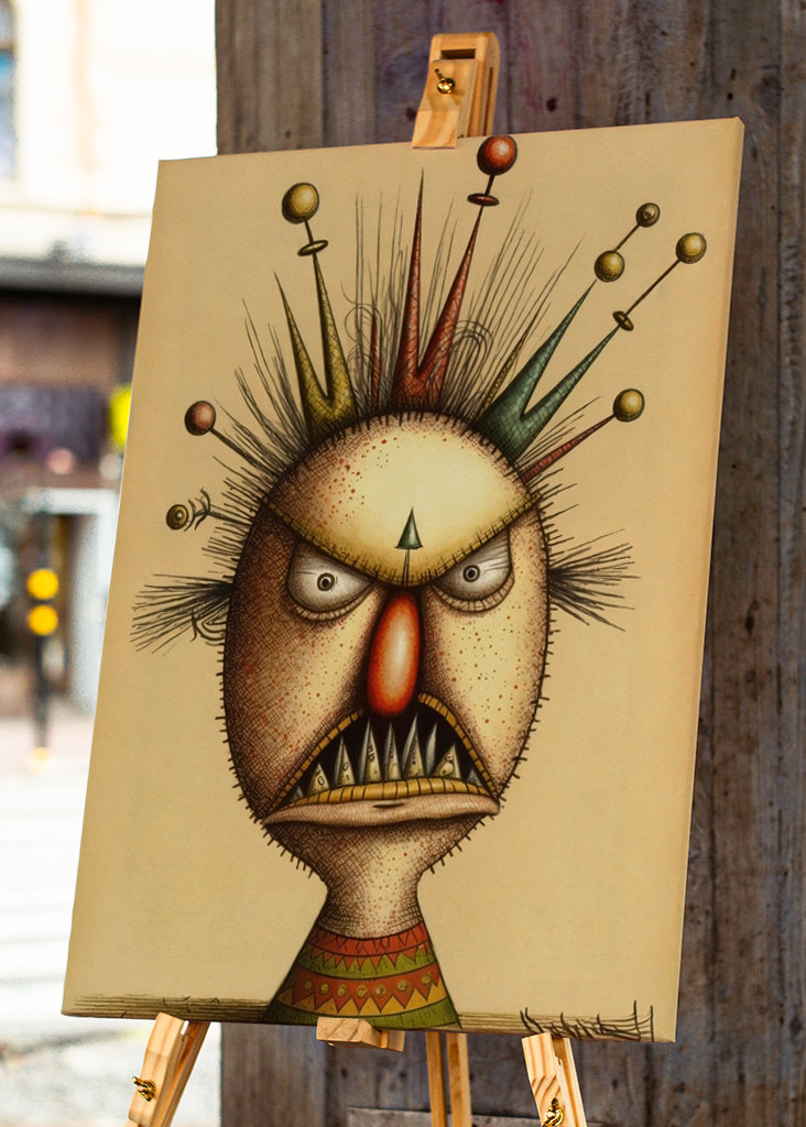 Codex Wütende Karikatur 9