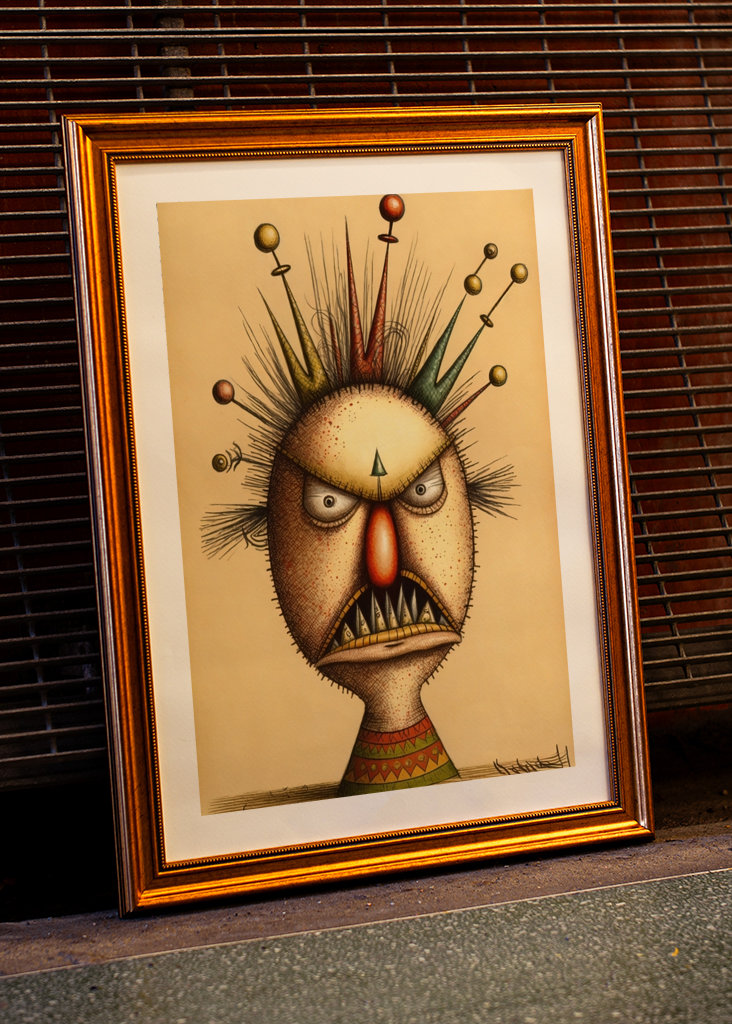 Codex Wütende Karikatur 9