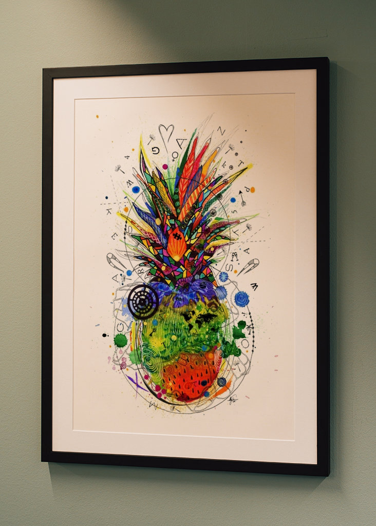 AnanasErdbeere LIEBE