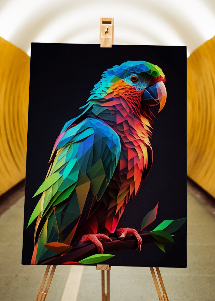 Low Poly Parrot
