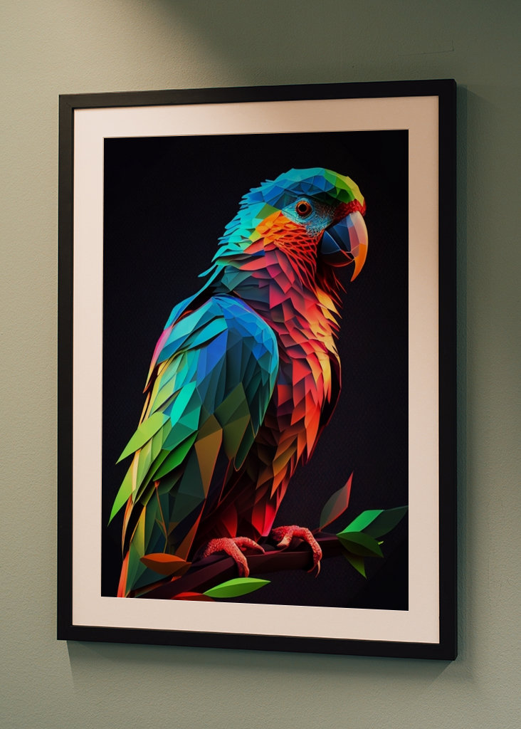 Low Poly Parrot
