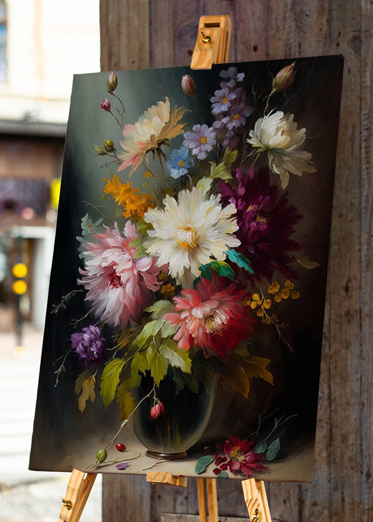 Jarní květina Kresba 10