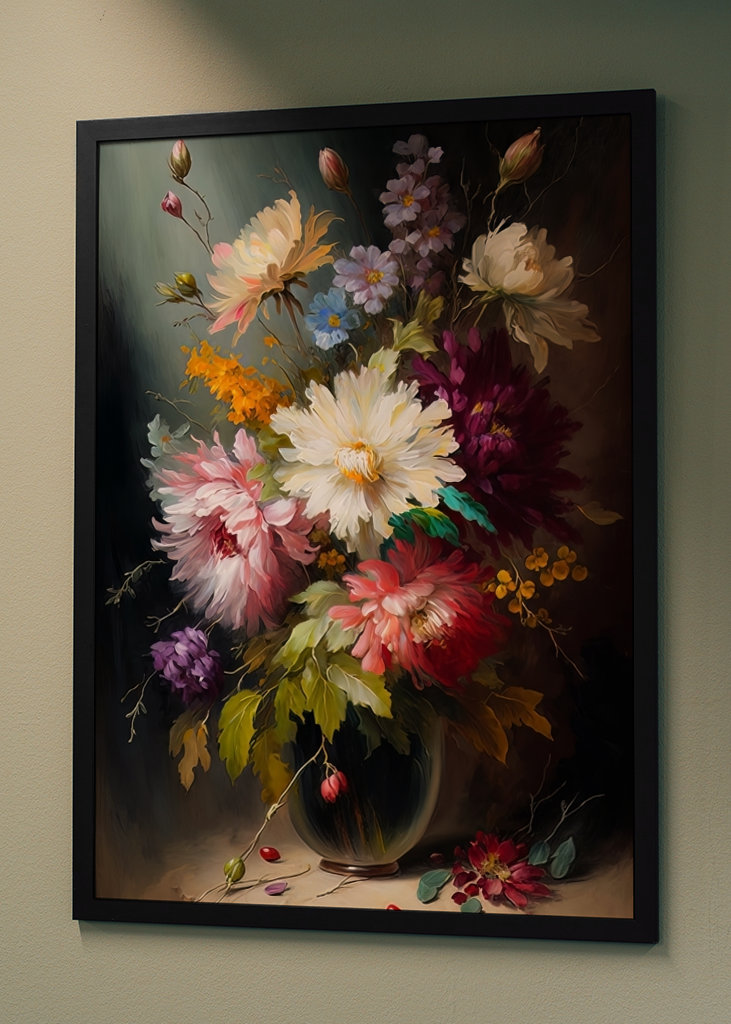 Jarní květina Kresba 10