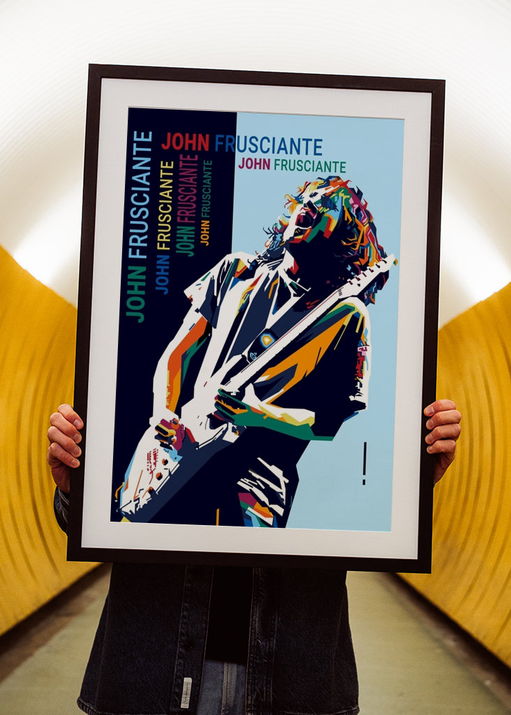 John Frusciante Pop Art WPAP