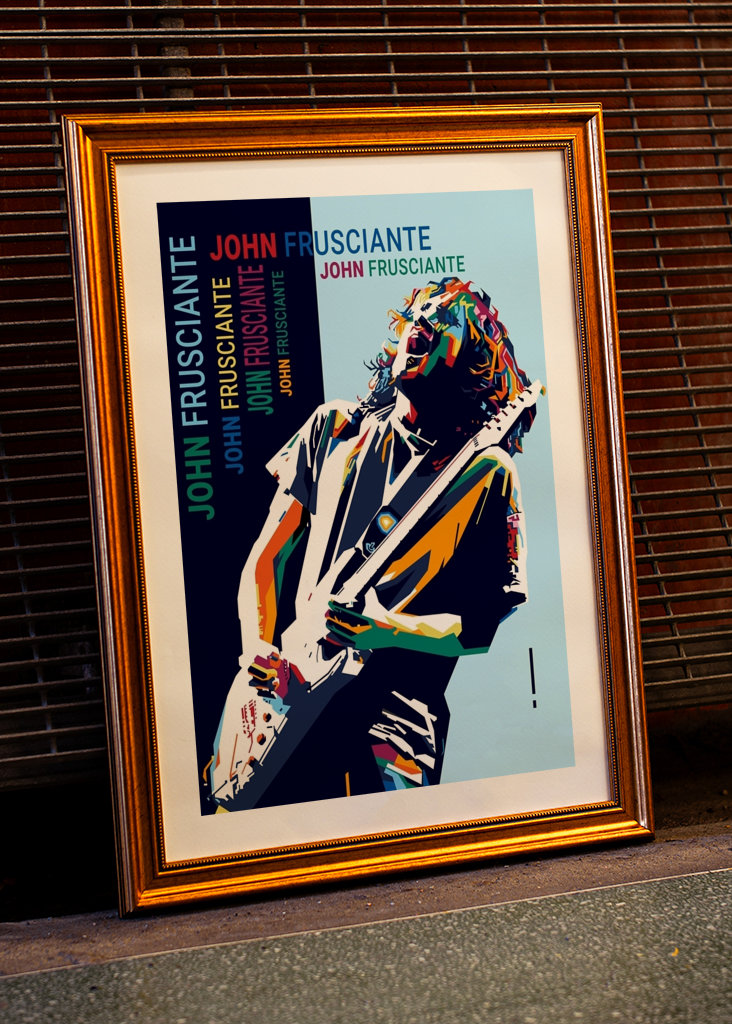 John Frusciante Pop Art WPAP