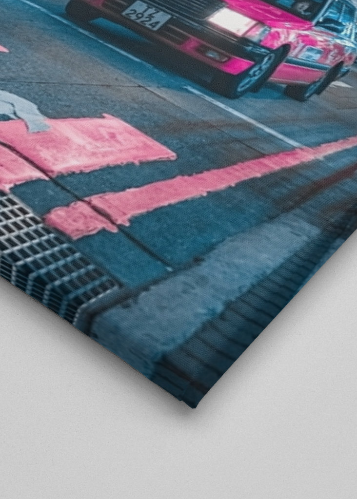 Cidade Cyberpunk Luz Noturna