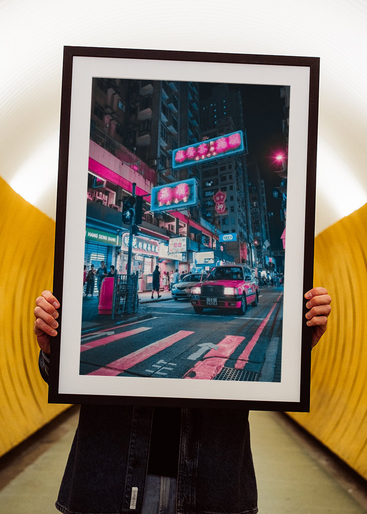 Cidade Cyberpunk Luz Noturna