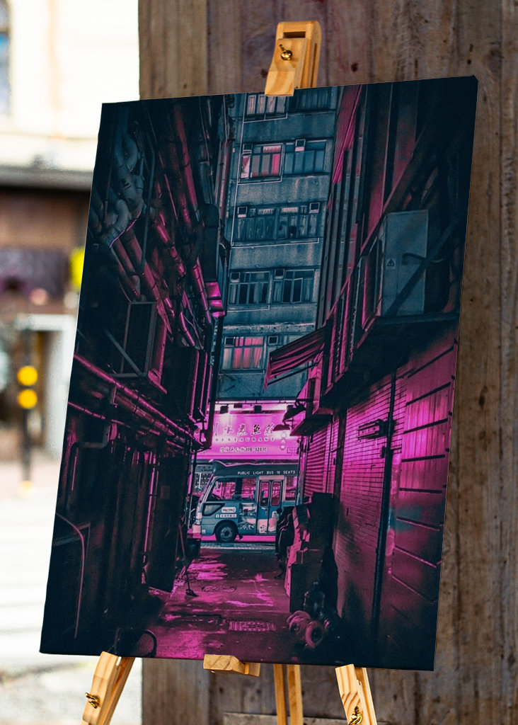 City Cyberpunk Night Light