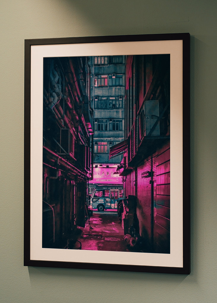 City Cyberpunk Night Light