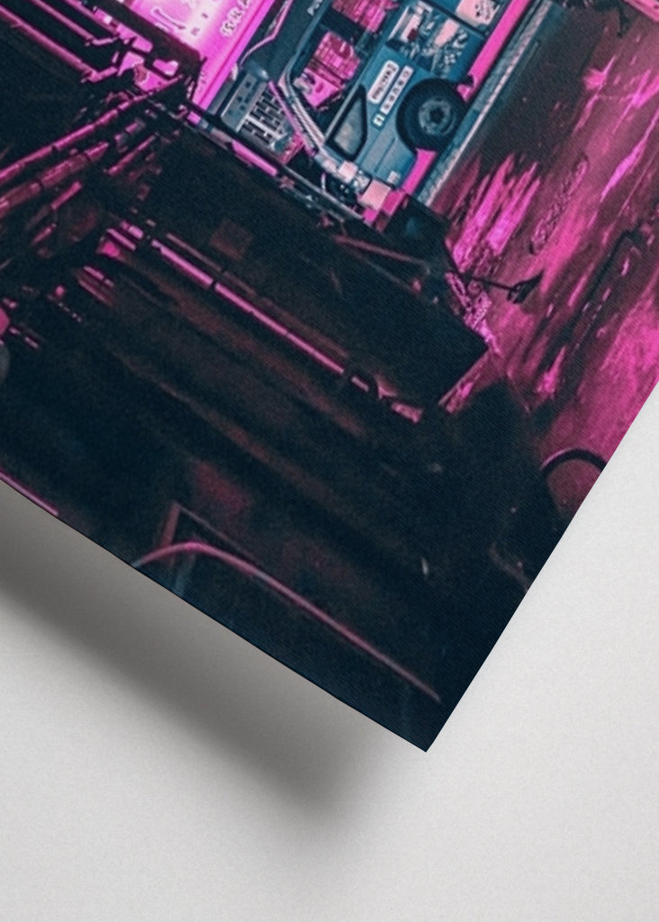 City Cyberpunk Night Light