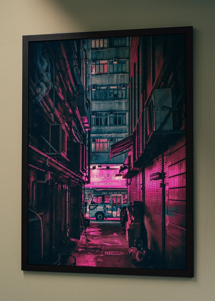 City Cyberpunk Night Light