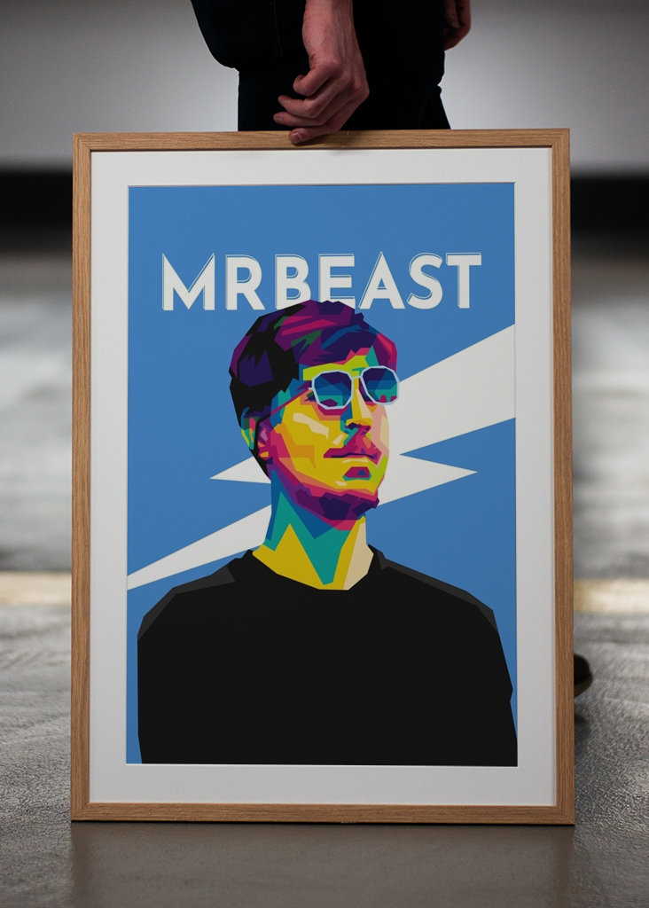 Mr Beast pop art