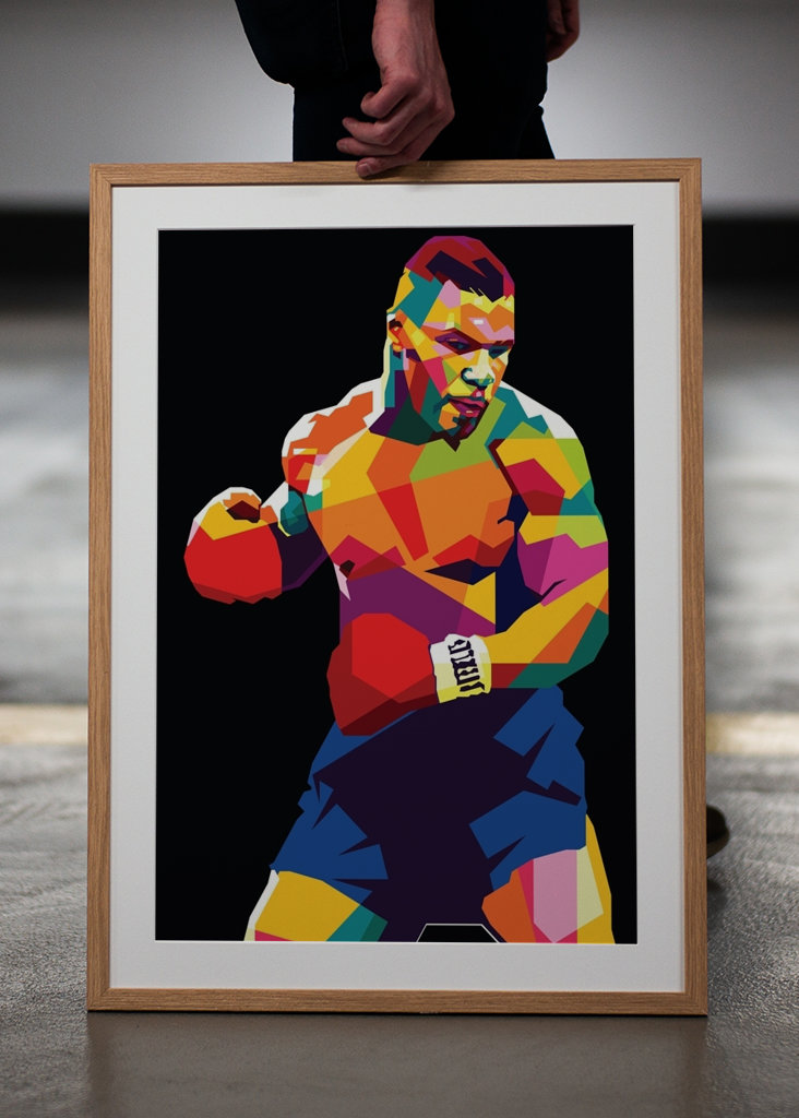 Mike Tyson Pop Art