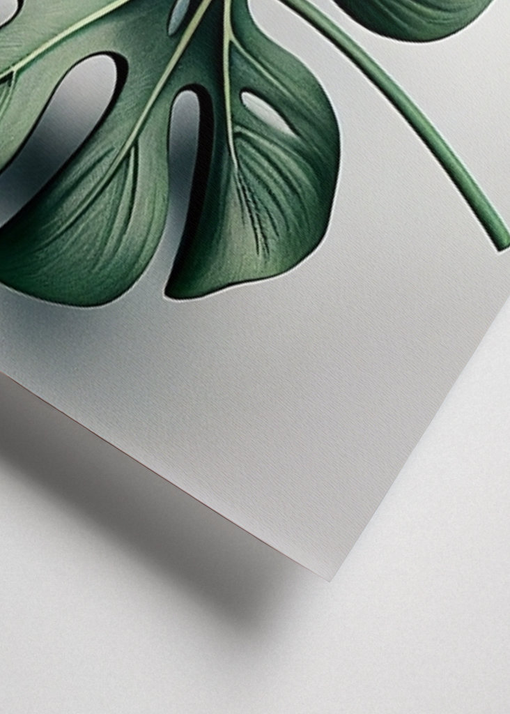 Monstera leaf