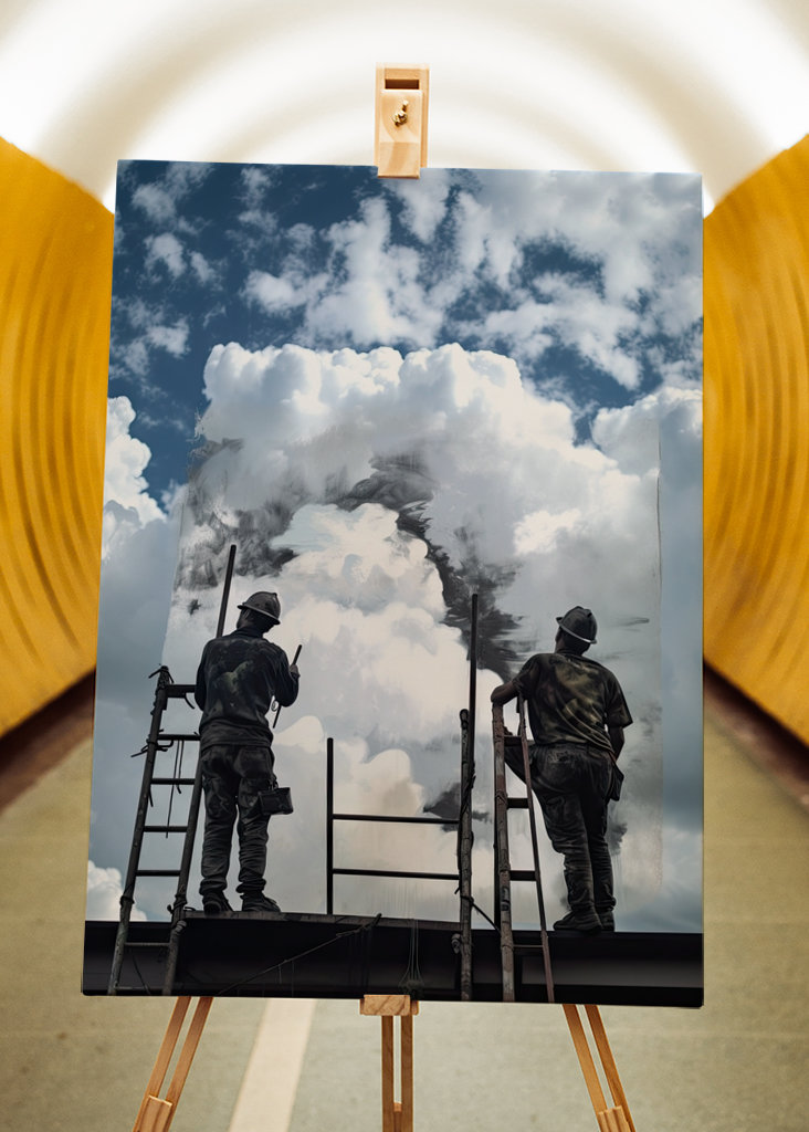 Měřič oblohy x Banksy