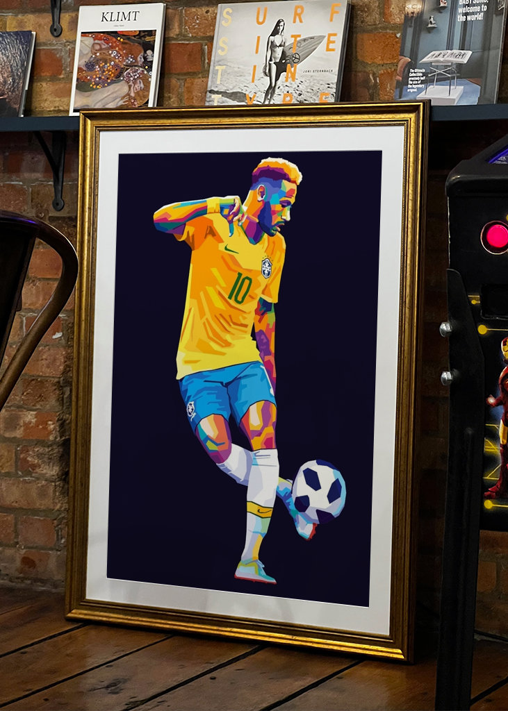 Neymar Wpap Pop Art