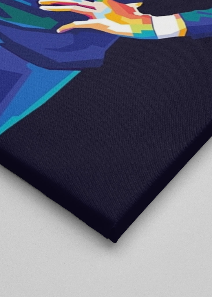 Kylian Mbappe Wpap Pop Art