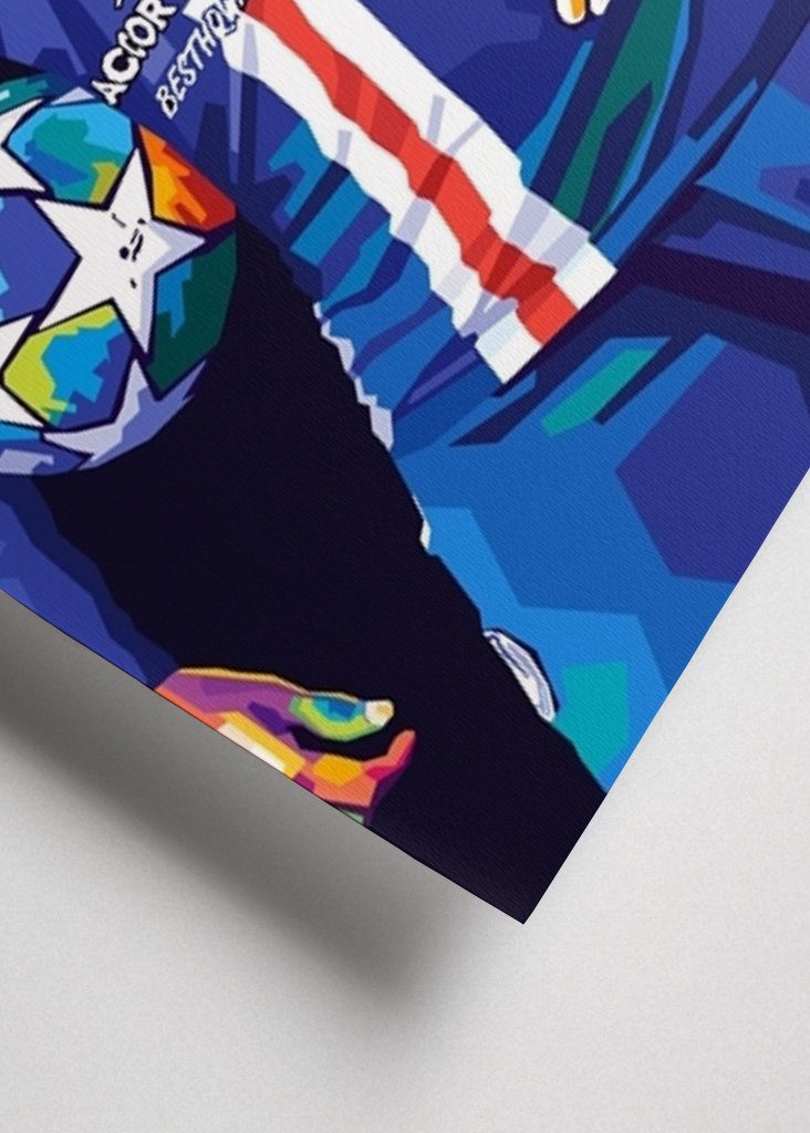 Kylian Mbappe Wpap Pop Art