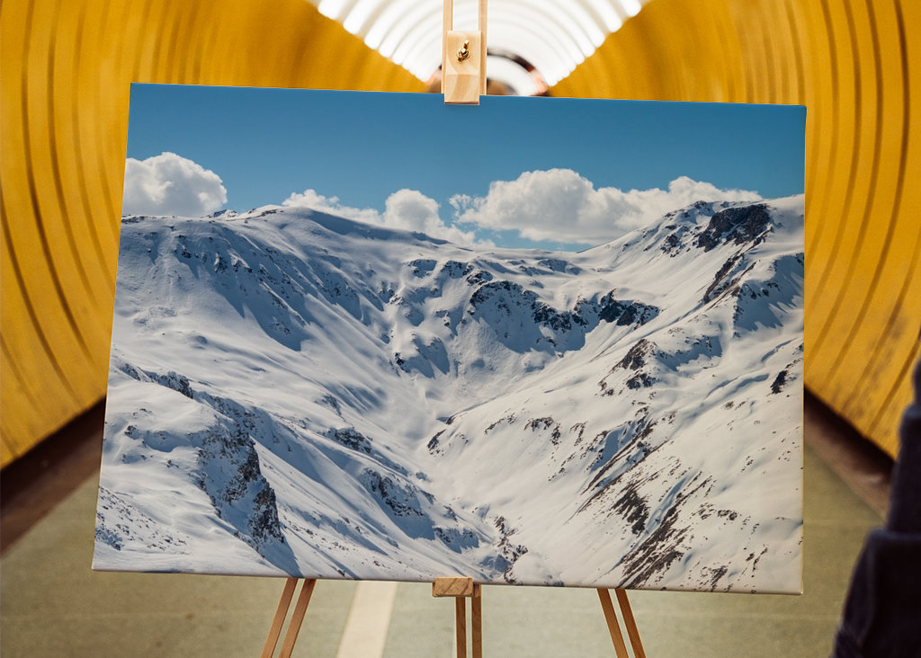 Montagne innevate a Livigno