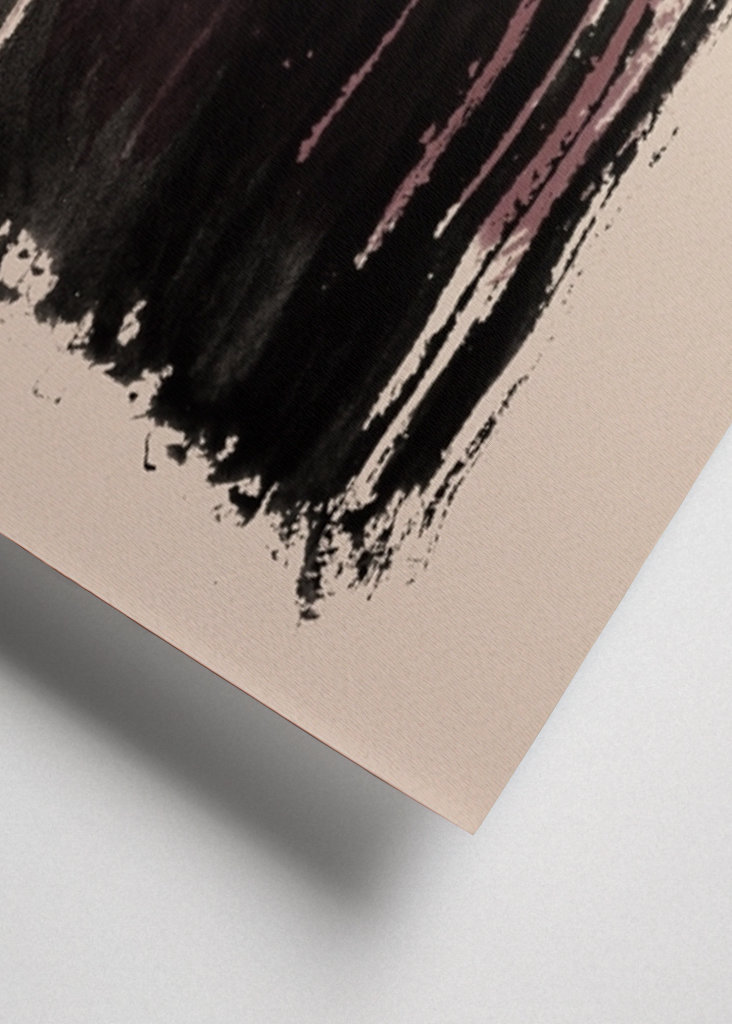 Strokes 10 | Black & Maroon