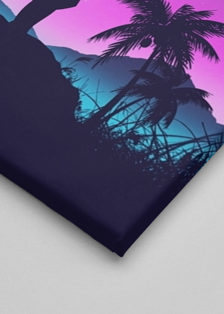 Goku Retro Synthwave Anime