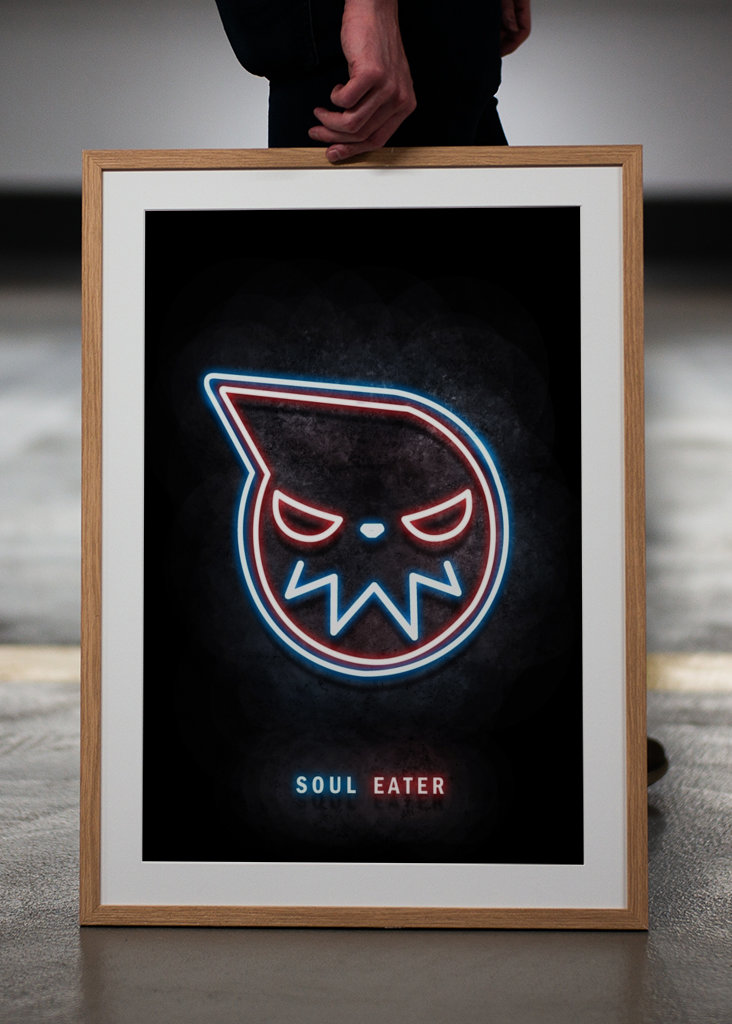 Soul Eater Anime Neon Light 