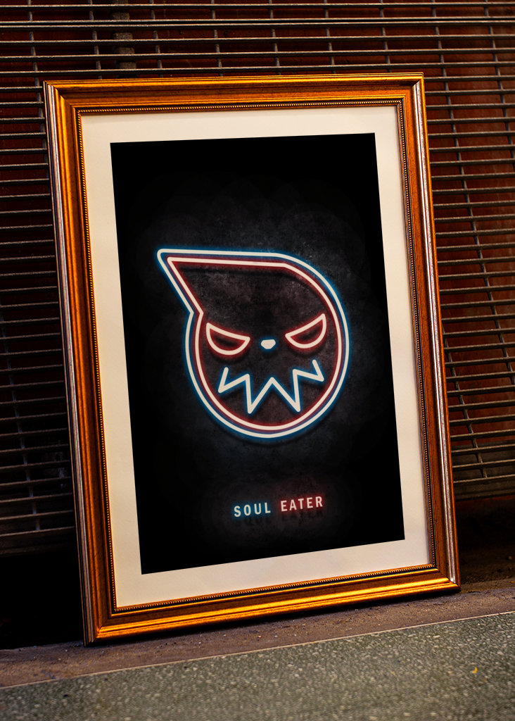 Soul Eater Anime Neon Light 