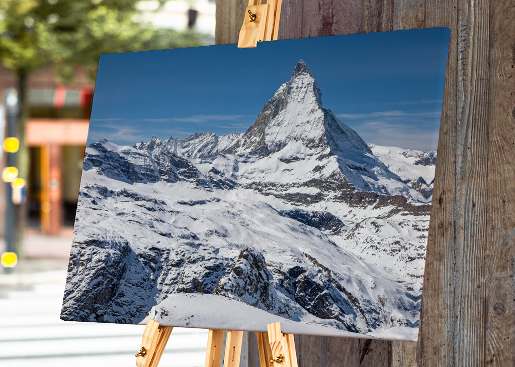 Alpenpanorama mit Matterhorn