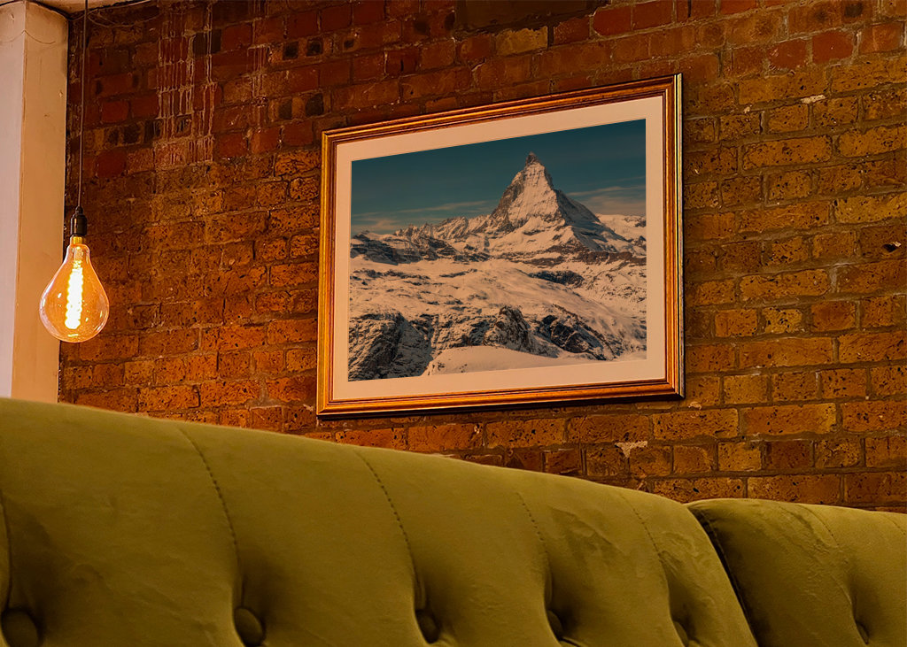 Alpenpanorama mit Matterhorn