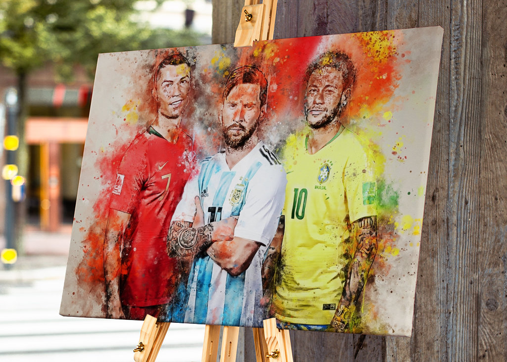 Ronaldo x Messi X Neymar 